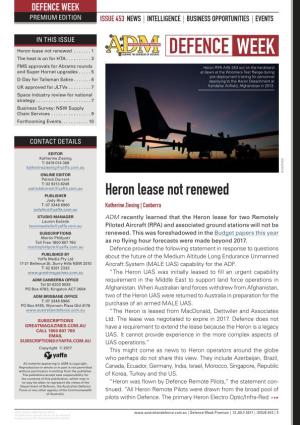 ADM's Defence Week Premium 453 PDF Version